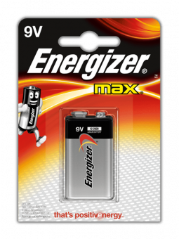 Батарейка щелочная 9V крона ENERGIZER Max1