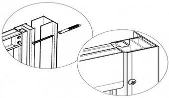 Добор для душевого ограждения