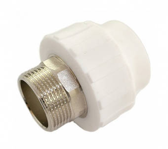 Муфта полипропиленовая 40 мм х 1 1/4" НР VALFEX