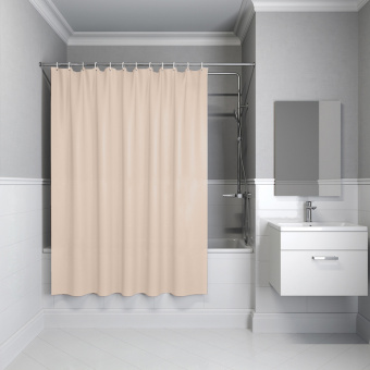 Штора для ванны полиэтилен 200х180 см IDDIS P01PE18i11