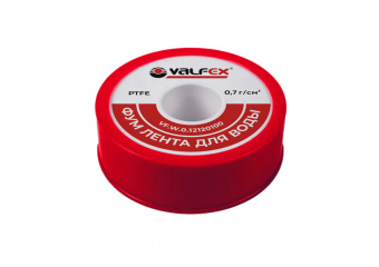 Фум лента для воды 12 мм х 12 м VALFEX