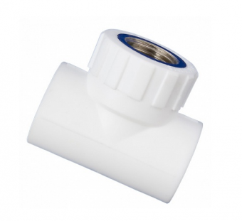 Тройник полипропиленовый 25 мм х 3/4" ВР VALFEX