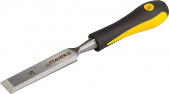 Стамеска с двухкомпонентной ручкой 25 мм STAYER Profi