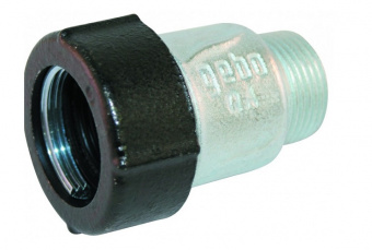 Соединитель с наружней резьбой 1 1/2" GEBO
