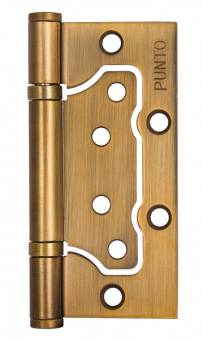 Петля универсальная без врезки PUNTO 200-2B/HD 100х2,5 CF кофе