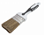 кисть плоская 50 мм для лаков и пропиток decor premium black white