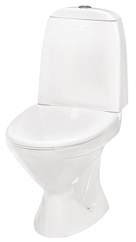 Унитаз-компакт SANTEK Полар 2 режима, косой выпуск