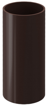 Труба для водостока шоколад 3 м DOCKE Premium
