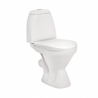Унитаз-компакт SANTEK Римини косой выпуск с сиденьем дюропласт